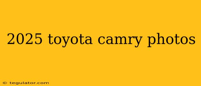 2025 toyota camry photos