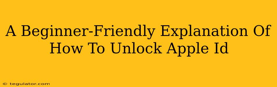 A Beginner-Friendly Explanation Of How To Unlock Apple Id