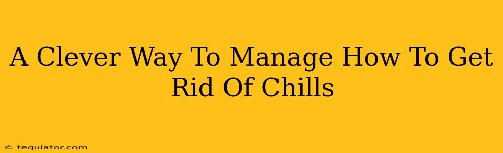 A Clever Way To Manage How To Get Rid Of Chills