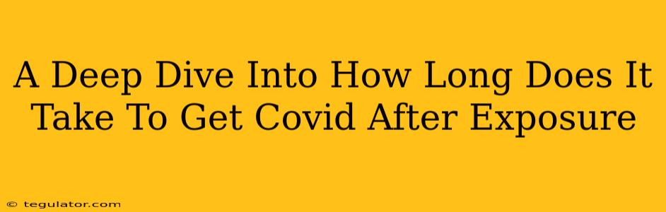 A Deep Dive Into How Long Does It Take To Get Covid After Exposure