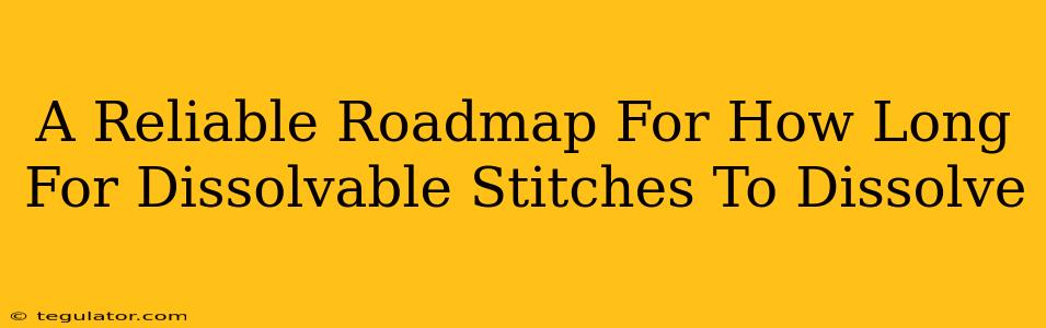 A Reliable Roadmap For How Long For Dissolvable Stitches To Dissolve