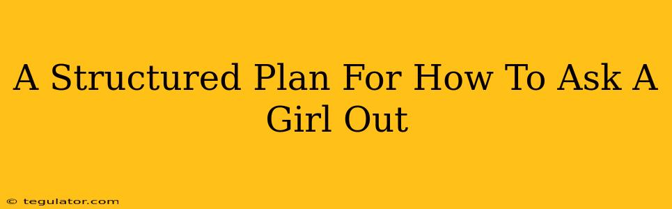 A Structured Plan For How To Ask A Girl Out