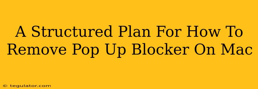 A Structured Plan For How To Remove Pop Up Blocker On Mac