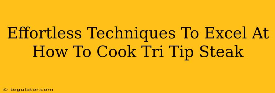 Effortless Techniques To Excel At How To Cook Tri Tip Steak