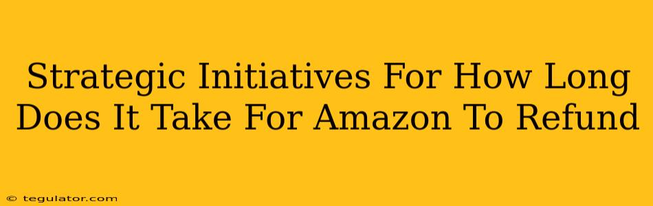 Strategic Initiatives For How Long Does It Take For Amazon To Refund