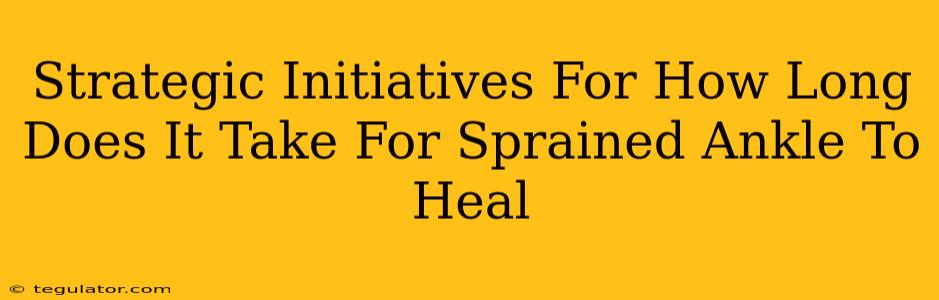 Strategic Initiatives For How Long Does It Take For Sprained Ankle To Heal