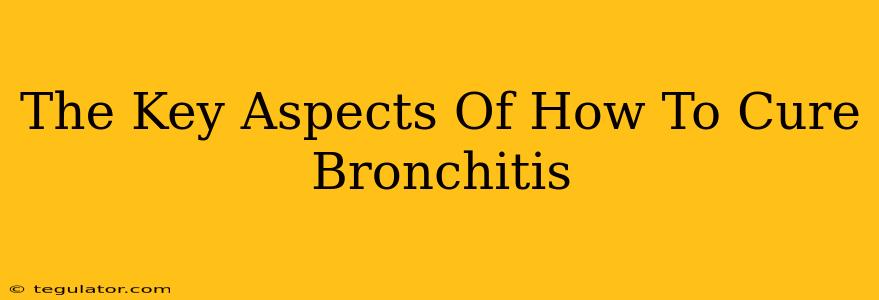 The Key Aspects Of How To Cure Bronchitis